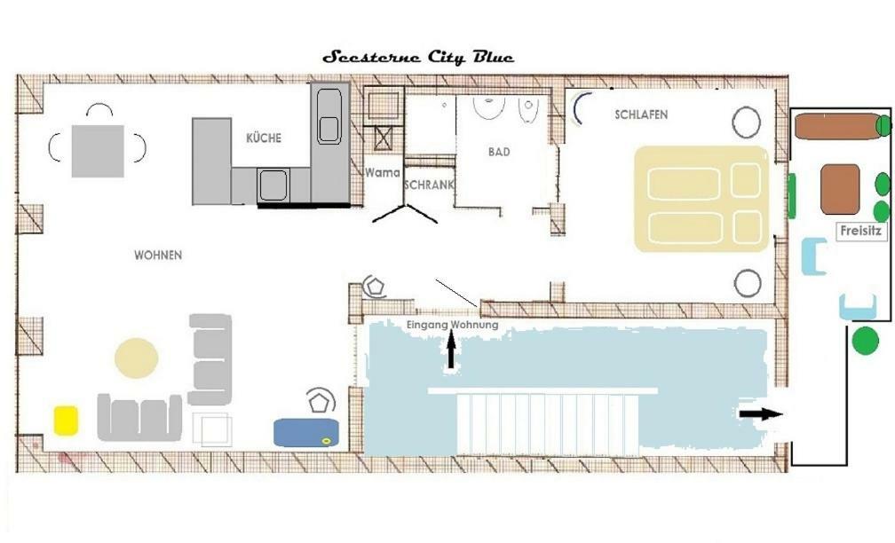 شقة Seesterne City كونستانز المظهر الخارجي الصورة